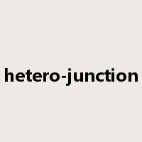 hetero-junction是什么意思