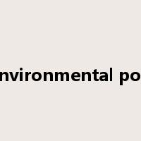 curb environmental pollution是什么意思