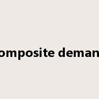 composite demand是什么意思