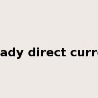 steady direct current是什么意思