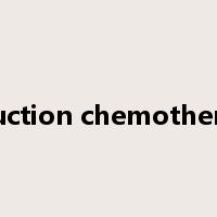 induction chemotherapy是什么意思
