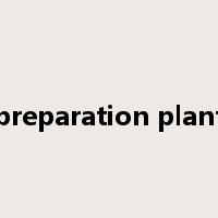 preparation plant是什么意思