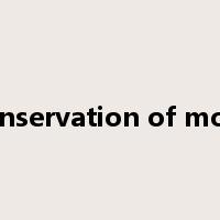 law of conservation of momentum是什么意思