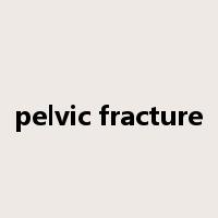 pelvic fracture是什么意思
