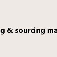 costing & sourcing manager是什么意思
