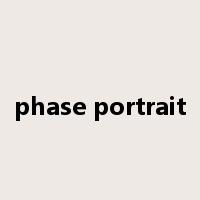 phase portrait是什么意思