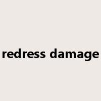 redress damage是什么意思