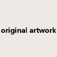 original artwork是什么意思
