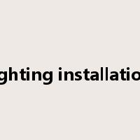 lighting installation是什么意思