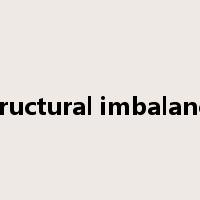 structural imbalance是什么意思