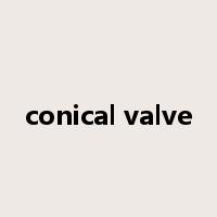 conical valve是什么意思