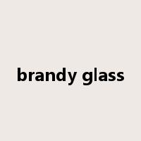 brandy glass是什么意思