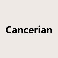 Cancerian是什么意思