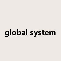 global system是什么意思