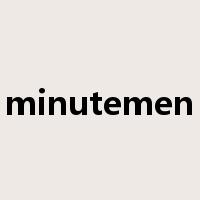 minutemen是什么意思