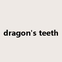 dragon's teeth是什么意思