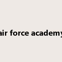 air force academy是什么意思