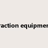 traction equipment是什么意思