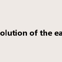 revolution of the earth是什么意思