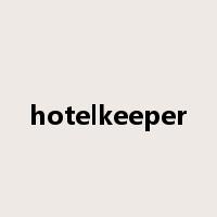 hotelkeeper是什么意思