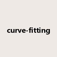 curve-fitting是什么意思