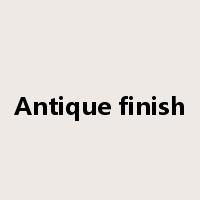 Antique finish是什么意思