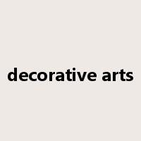 decorative arts是什么意思