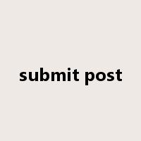 submit post是什么意思