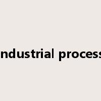 industrial process是什么意思