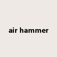 air hammer是什么意思