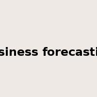business forecasting是什么意思