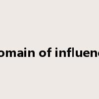 domain of influence是什么意思