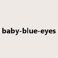 baby-blue-eyes是什么意思