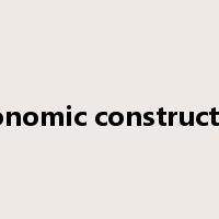 economic construction是什么意思