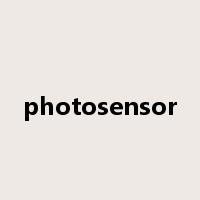 photosensor是什么意思
