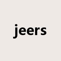 jeers是什么意思