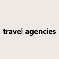 travel agencies是什么意思