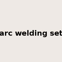 arc welding set是什么意思