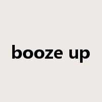 booze up是什么意思