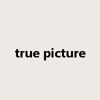 true picture是什么意思