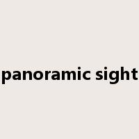 panoramic sight是什么意思