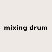 mixing drum是什么意思