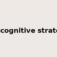 metacognitive strategies是什么意思