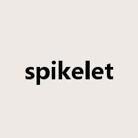spikelet是什么意思