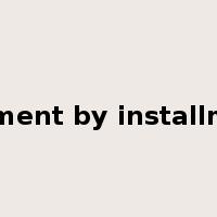 payment by installment是什么意思