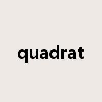 quadrat是什么意思