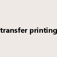 transfer printing是什么意思