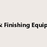 Dye & Finishing Equipment是什么意思