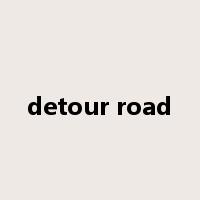 detour road是什么意思