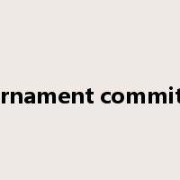 tournament committee是什么意思